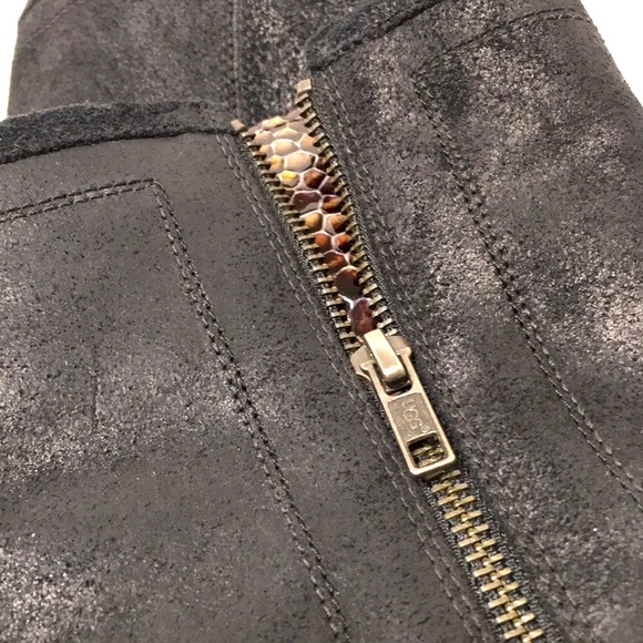 UGG Silva Moto Boots black 5.5 - Picture 13 of 16